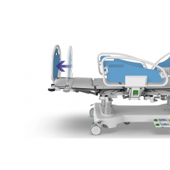 Pat de spital complet electric TITAN PRO, bariatric, capacitate 500 kg