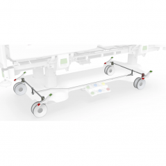 Pat de spital complet electric VISTA PRO, terapie intensiva, capacitate 300 kg