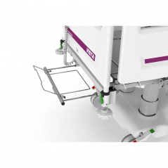 Pat de spital complet electric VISTA PRO, terapie intensiva, capacitate 300 kg