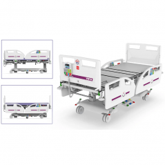 Pat de spital complet electric VISTA PRO, terapie intensiva, capacitate 300 kg