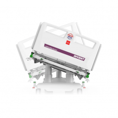 Pat de spital complet electric INVENT PRO, terapie intensiva, capacitate 300 kg