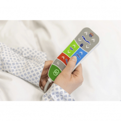 Pat de spital complet electric INVENT PRO, terapie intensiva, capacitate 300 kg