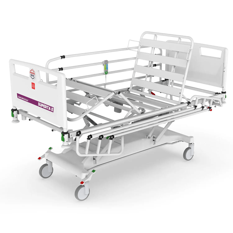 Pat de spital complet electric SUPERTA E, capacitate 250 kg