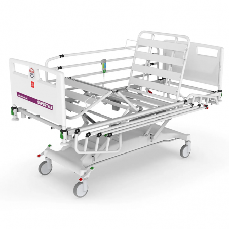 Pat de spital complet electric SUPERTA E, capacitate 250 kg
