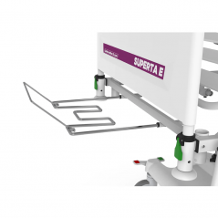 Pat de spital complet electric SUPERTA E, capacitate 250 kg