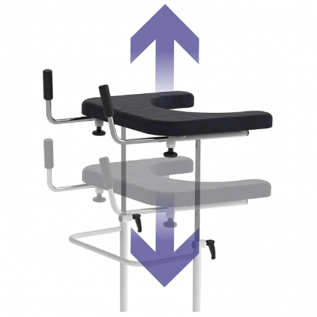 Cadru de mers U2-B, cu 4 roti, inaltime ajustabila