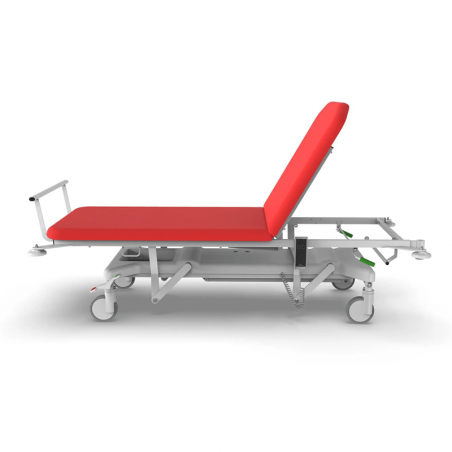 Canapea de examinare medicala ELEVA-E, masa consulatii, cu 4 roti, electrica, spatar rabatabil, inaltime reglabila