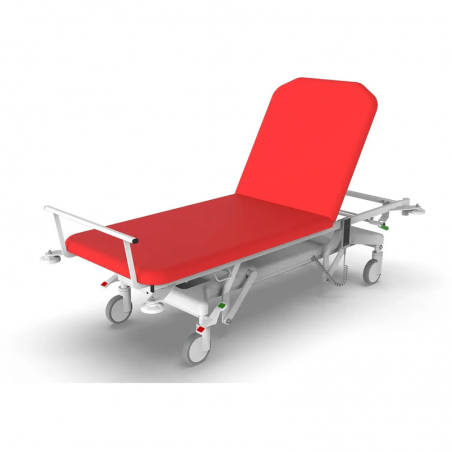 Canapea de examinare medicala ELEVA-E, masa consulatii, cu 4 roti, electrica, spatar rabatabil, inaltime reglabila