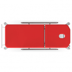 Canapea de examinare medicala ELEVA-H, masa consulatii, cu 4 roti, hidraulica, spatar rabatabil, inaltime reglabila