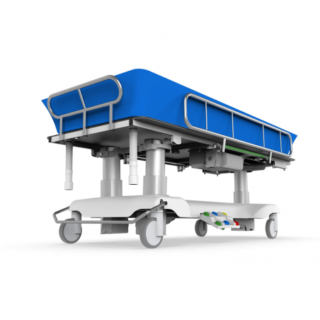 Targa electrica LUNA, brancarda echipata pentru baie sau dus pacienti, capacitate 250 kg