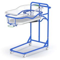 Cos pentru bebelusi BABY, carucior maternitate nou-nascuti, cu roti, capacitate 10 kg