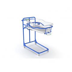 Cos pentru bebelusi BABY, carucior maternitate nou-nascuti, cu roti, capacitate 10 kg
