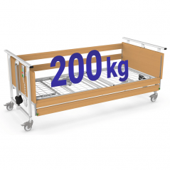Pat de spital pentru ingrijire medicala SPARO, electric, trendelenburg, inaltime reglabila, capacitate 200 kg