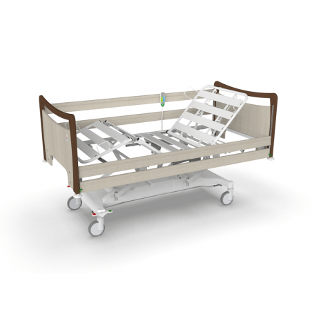 Pat de spital pentru ingrijire medicala SALVATOR, electric, trendelenburg, inaltime reglabila, capacitate 250 kg