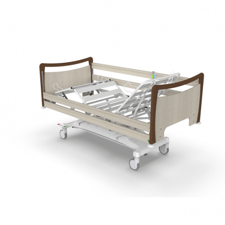 Pat de spital pentru ingrijire medicala SALVATOR, electric, trendelenburg, inaltime reglabila, capacitate 250 kg