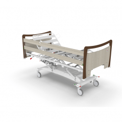 Pat de spital pentru ingrijire medicala SALVATOR, electric, trendelenburg, inaltime reglabila, capacitate 250 kg