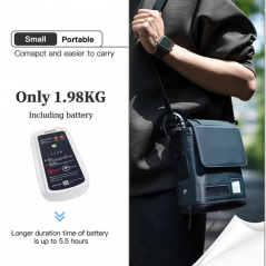 Concentrator oxigen medical portabil JAY-1000P debit 5 litri