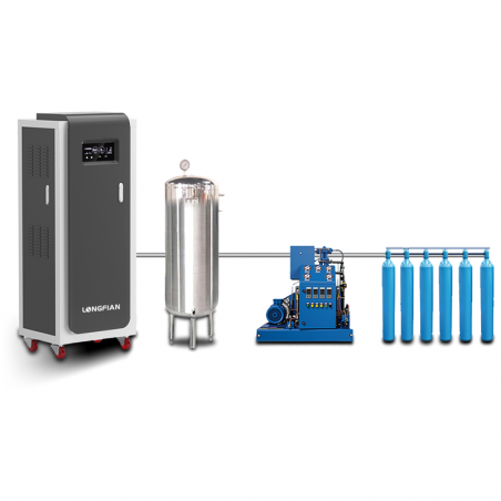 Echipament complet pentru alimentare cu oxigen, umplere butelii spital