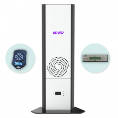 Sterilizator de aer UV-C cu telecomanda, sistem de ionizare si contor electronic – Anion Germ GTI 11103, 32 W