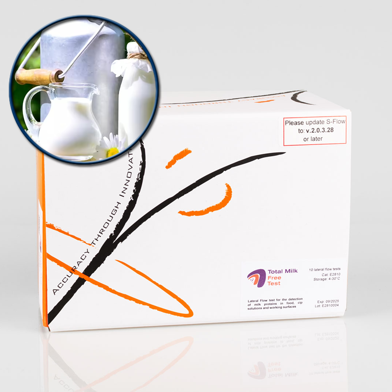 Kit Test Rapid Lapte – Detectare Alergeni Reziduuri Proteine Alimentare