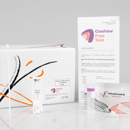 Kit Test Rapid Nuci Caju – Detectare Alergeni Reziduuri Proteine Alimentare