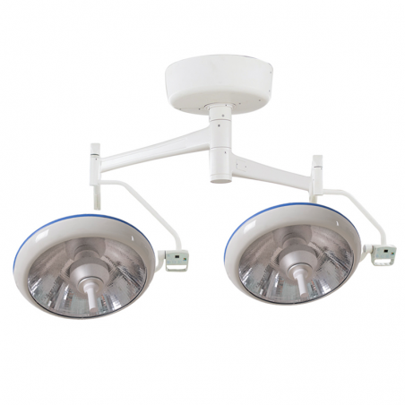 Lampă chirurgicală LED dublă E700/700, montaj pe tavan