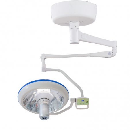 Lampă chirurgicală LED cu prindere pe tavan și cameră HD, E500