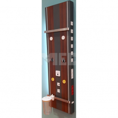 Consolă medicală verticală pentru camere de pacient