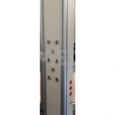 Consolă medicală verticală pentru camere de pacient