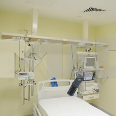 Consolă de cap de pat pentru montaj în tavan