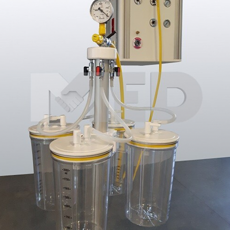 Suport mobil pentru aparate de aspirație în bloc operator