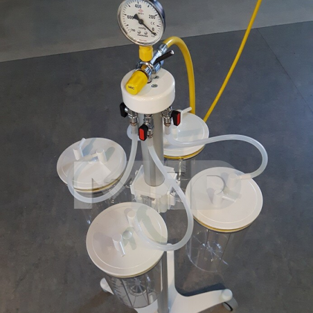 Suport mobil pentru aparate de aspirație în bloc operator