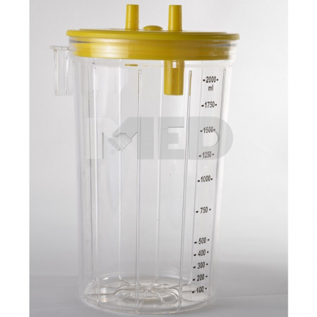 Borcan medical pentru unități de aspirare