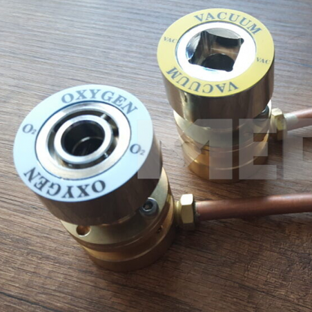 Priză oxigen – compatibilă cu standardele DIN 13260-2 și BS 5682