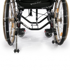 Scaun cu rotile multifunctional STEELMAN SUPERB – Reglabil si usor de folosit