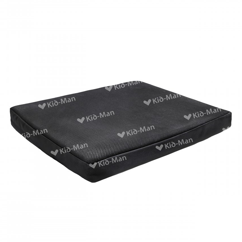 Perna ergonomica din spuma pentru scaun cu rotile cu husa 3D