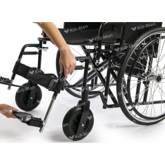 Scaun cu rotile Heavy Duty STEELMAN XL – Ideal pentru mobilitate maxima