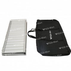 Rampă Portabilă din Aluminiu (120 cm) pentru Scaun cu Rotile