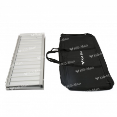 Rampă Portabilă din Aluminiu (180 cm) pentru Scaun cu Rotile