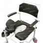 Scaun cu rotile pentru toaleta si dus AKVA – Confortabil si practic