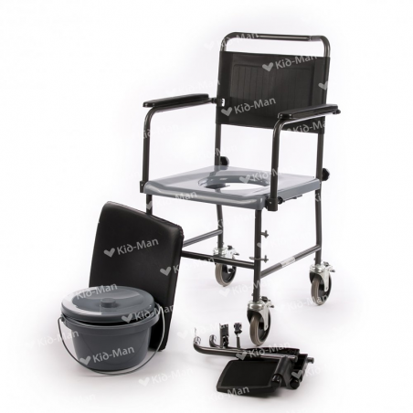 Scaun de toaleta cu roti – Ideal pentru uz zilnic
