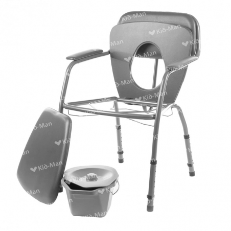 Scaun toaleta cu galeata – Multifunctional si practic