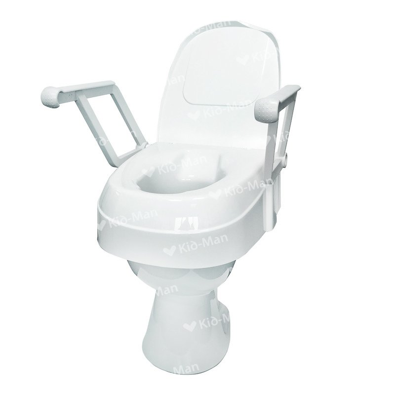 Scaun înălțat pentru baie, capac inclus