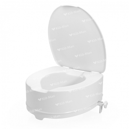 Capac ortopedic ridicat pentru toaletă, înălțime 10 cm