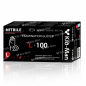 Manusi de unica folosinta nitril negre, nesterile – 100 buc
