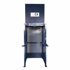 OTB 400 – Presă Pneumatică Verticală pentru Compactarea Materialelor Textile