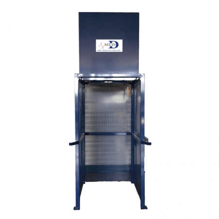 OTB 400 – Presă Pneumatică Verticală pentru Compactarea Materialelor Textile