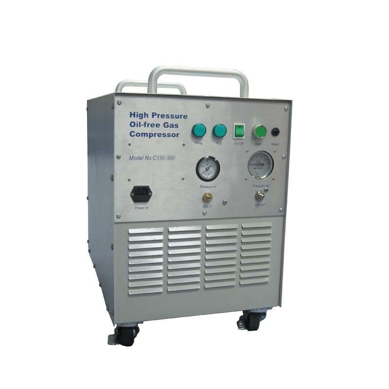 Compresor oxigen fara ulei 20 LPM presiune inalta 2000 PSI