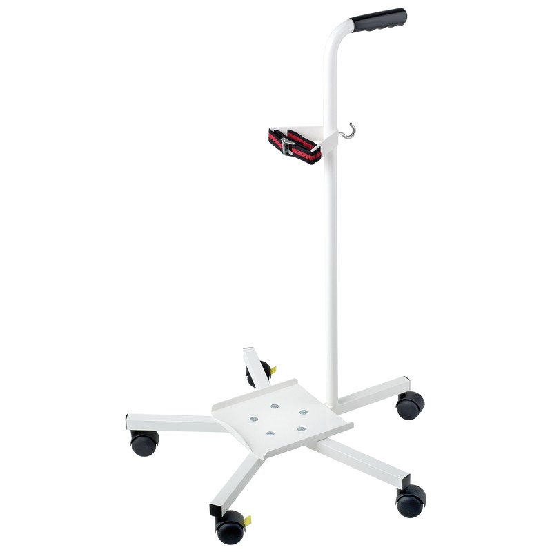 Suport Mobil Profesional pentru Butelii Oxigen S013190A cu Baza Stabila