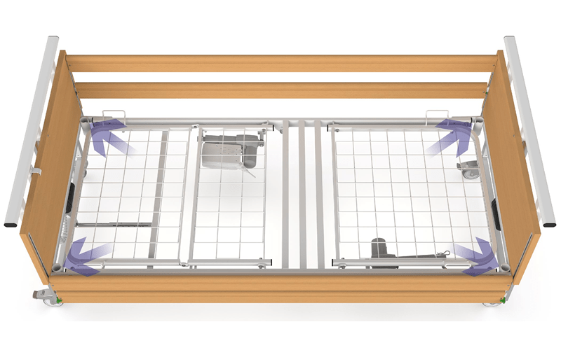 PAT DE SPITAL INGRIJIRE MEDICALA DOMEO-H